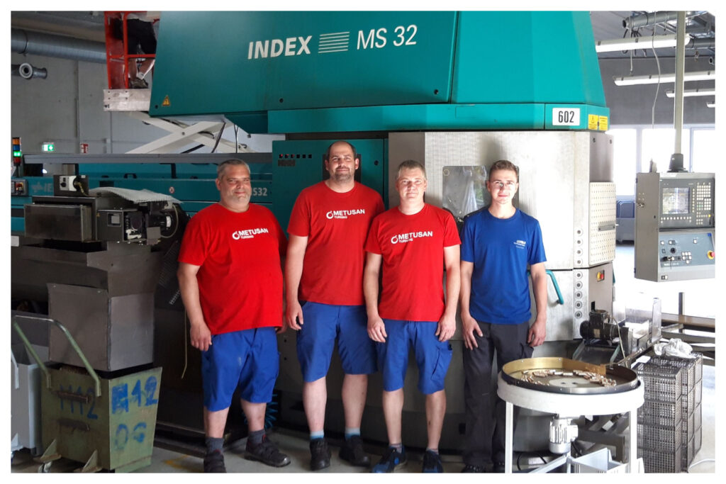 Erste Erfolge aus der Partnerschaft mit LEIPOLD: Willkommen INDEX MS32 – METUSAN TURNING