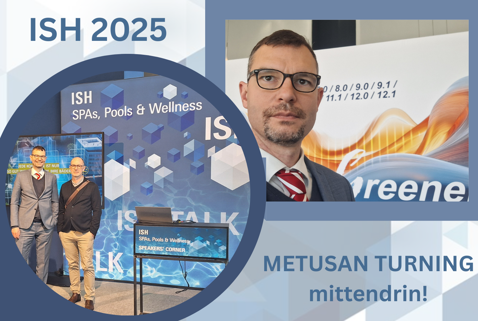 ISH 2025: METUSAN TURNING mittendrin! – METUSAN TURNING